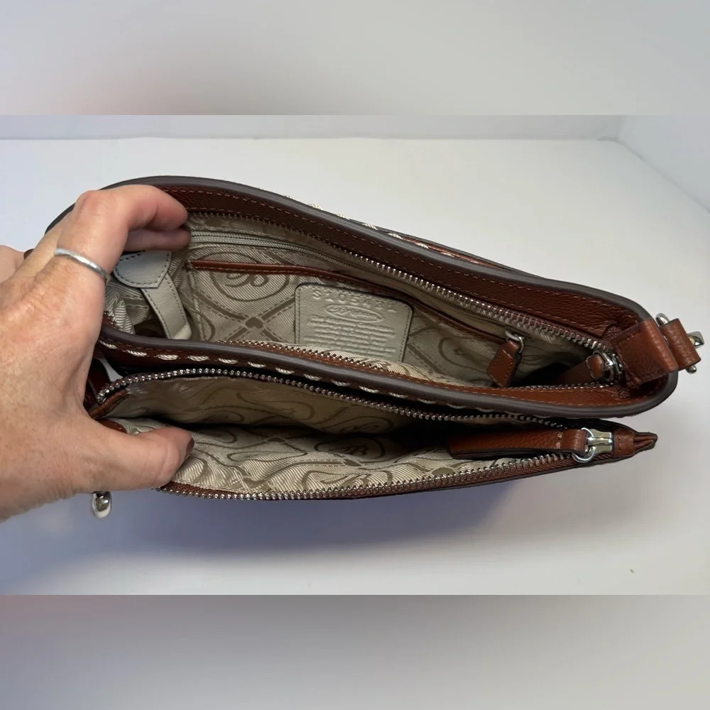 Brighton Cate Crossbody Organizer in the 
